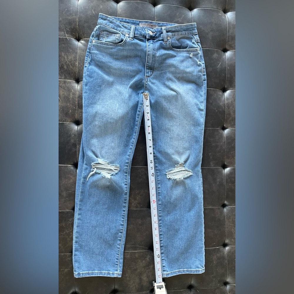 Joes jeans, boyfriend cut crop, size 28. - Picture 6 of 11